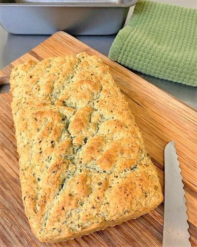 Herb Beer Bread (using our Garden Herb Drop Biscuit Mix)