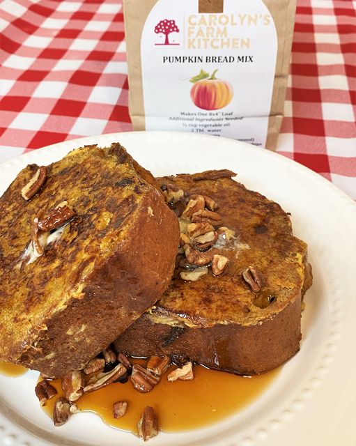 Pumpkin Bread French Toast