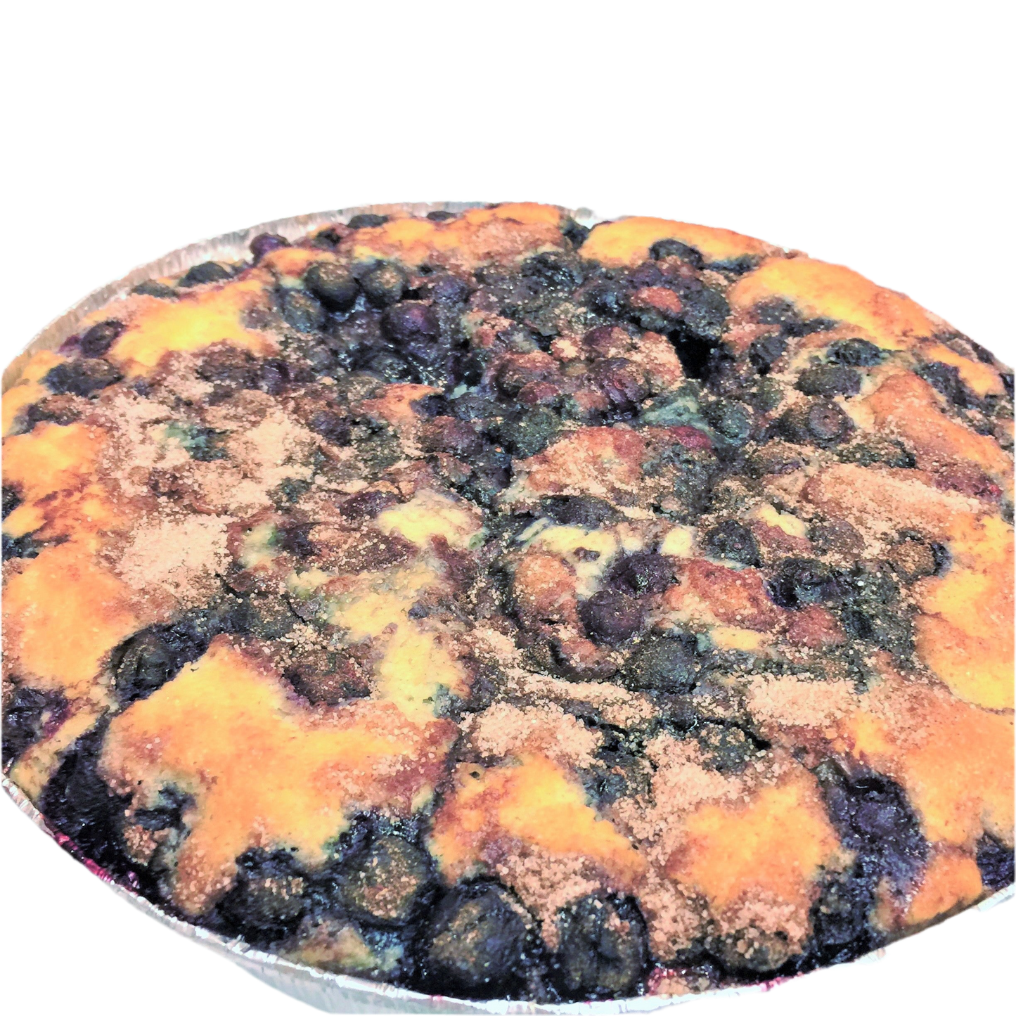 8/28 Cafe Bake - Blueberry Buckle Coffeecake (7" round)
