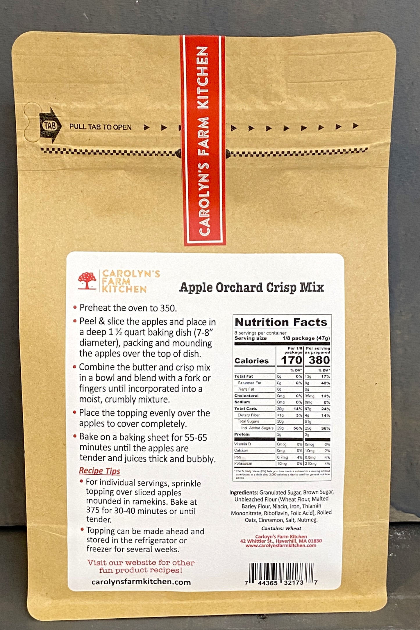 Apple Orchard Crisp Mix