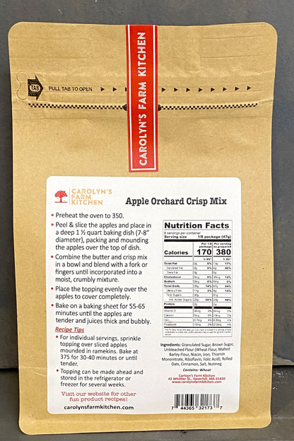 Apple Orchard Crisp Mix