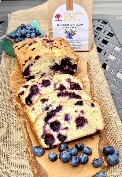 Blueberry Sour Cream Pound Cake Mix