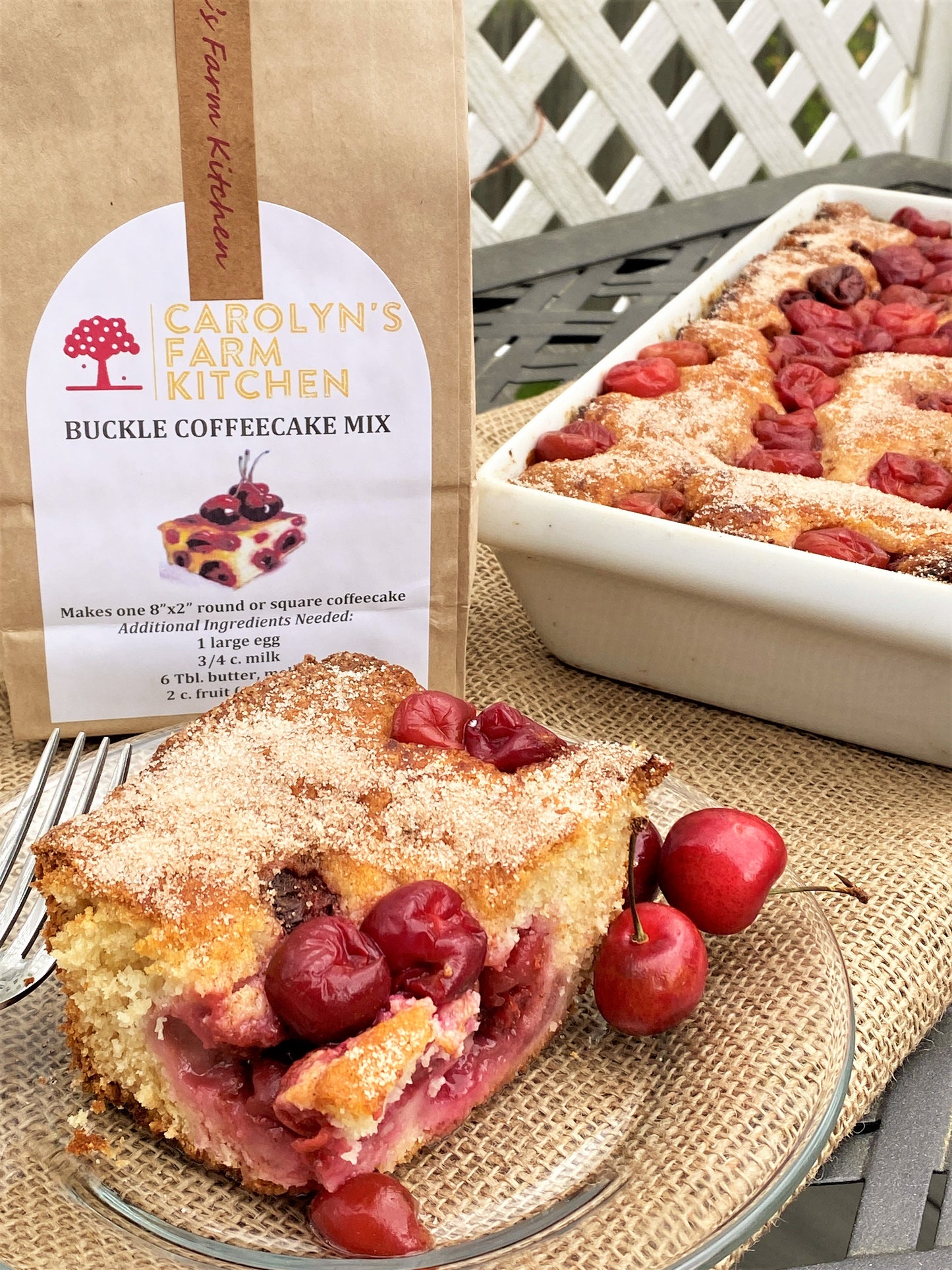 Fruit Buckle Coffeecake Mix