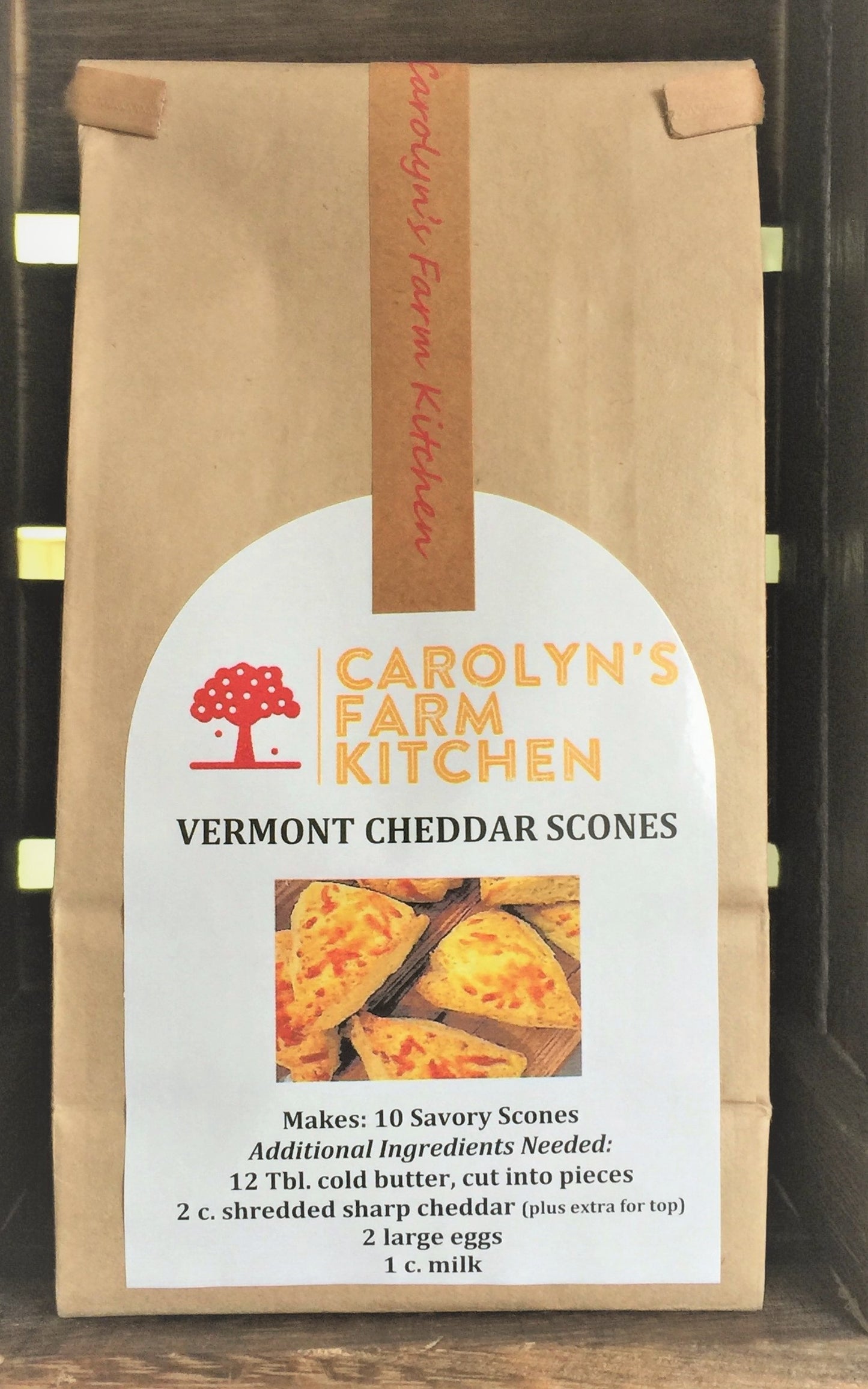 8/28 Cafe Bake - Vermont Cheddar Scones