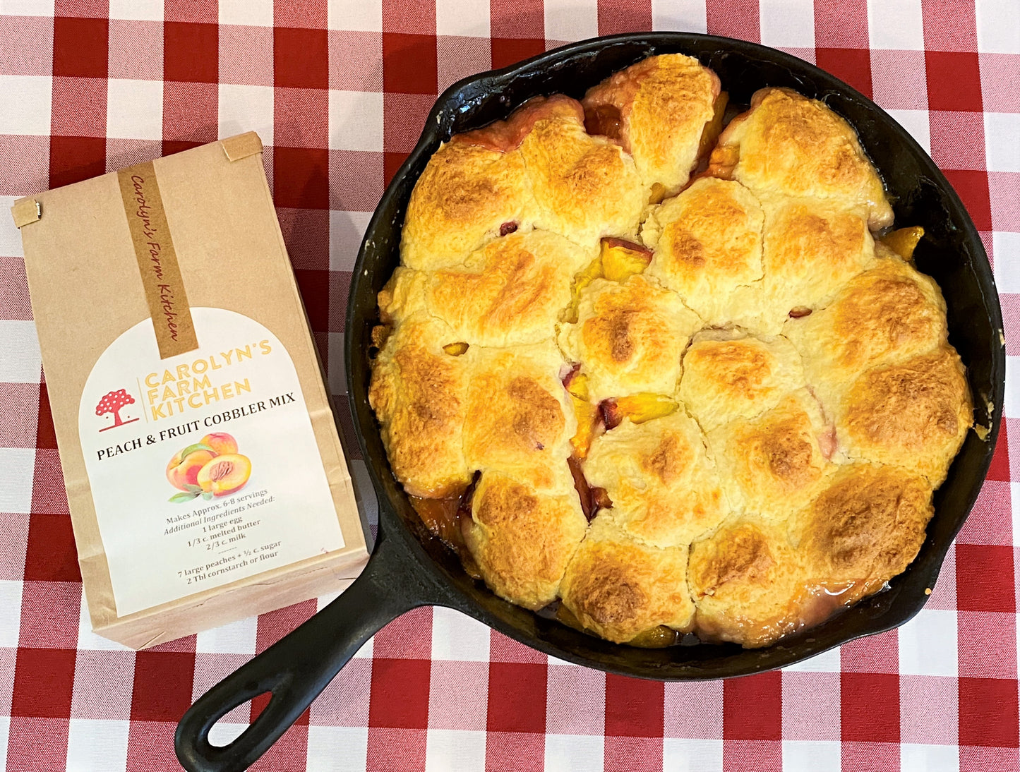 Peach & Fruit Cobbler Mix