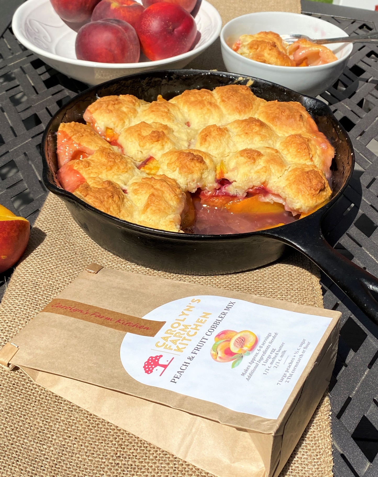 Peach & Fruit Cobbler Mix