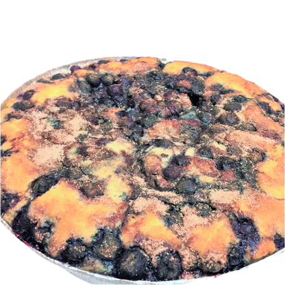 8/28 Cafe Bake - Blueberry Buckle Coffeecake (7" round)