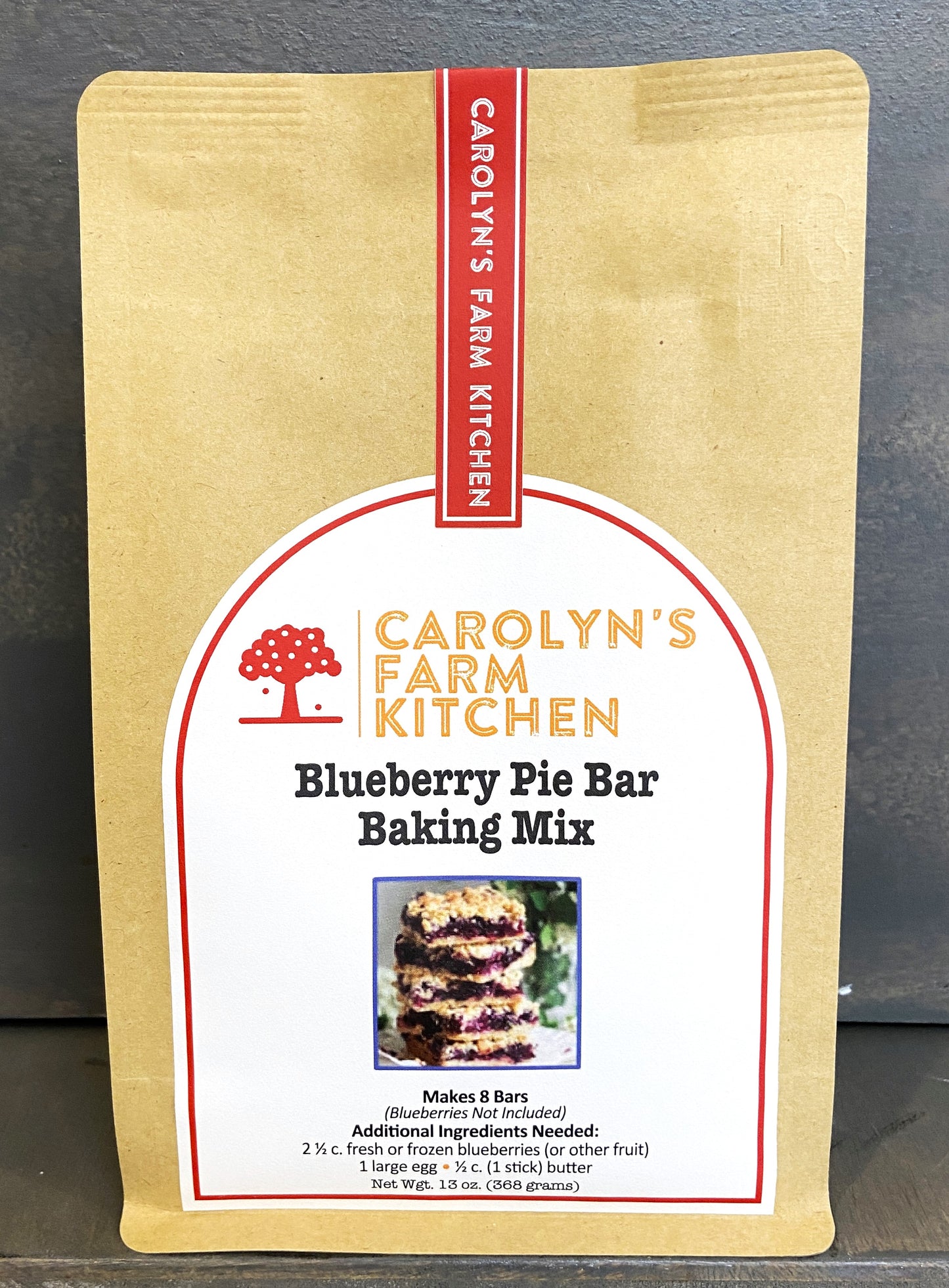 Blueberry Pie Bar Mix