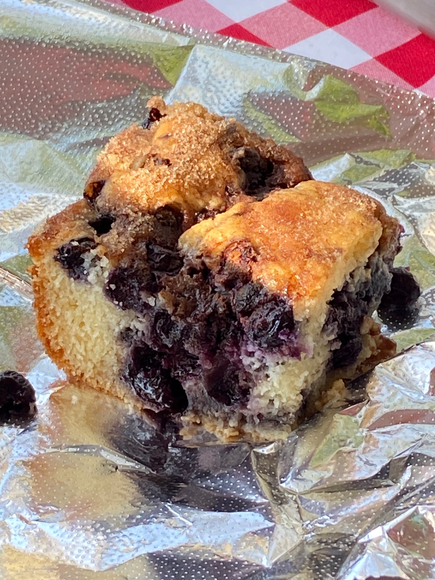 6/11 Cafe Bake - Blueberry Buckle Coffeecake (7" round)