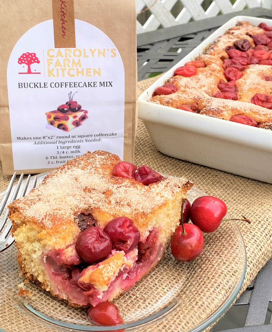 3/30 Eater Bake - Cherry Buckle Coffeecake (7" round)