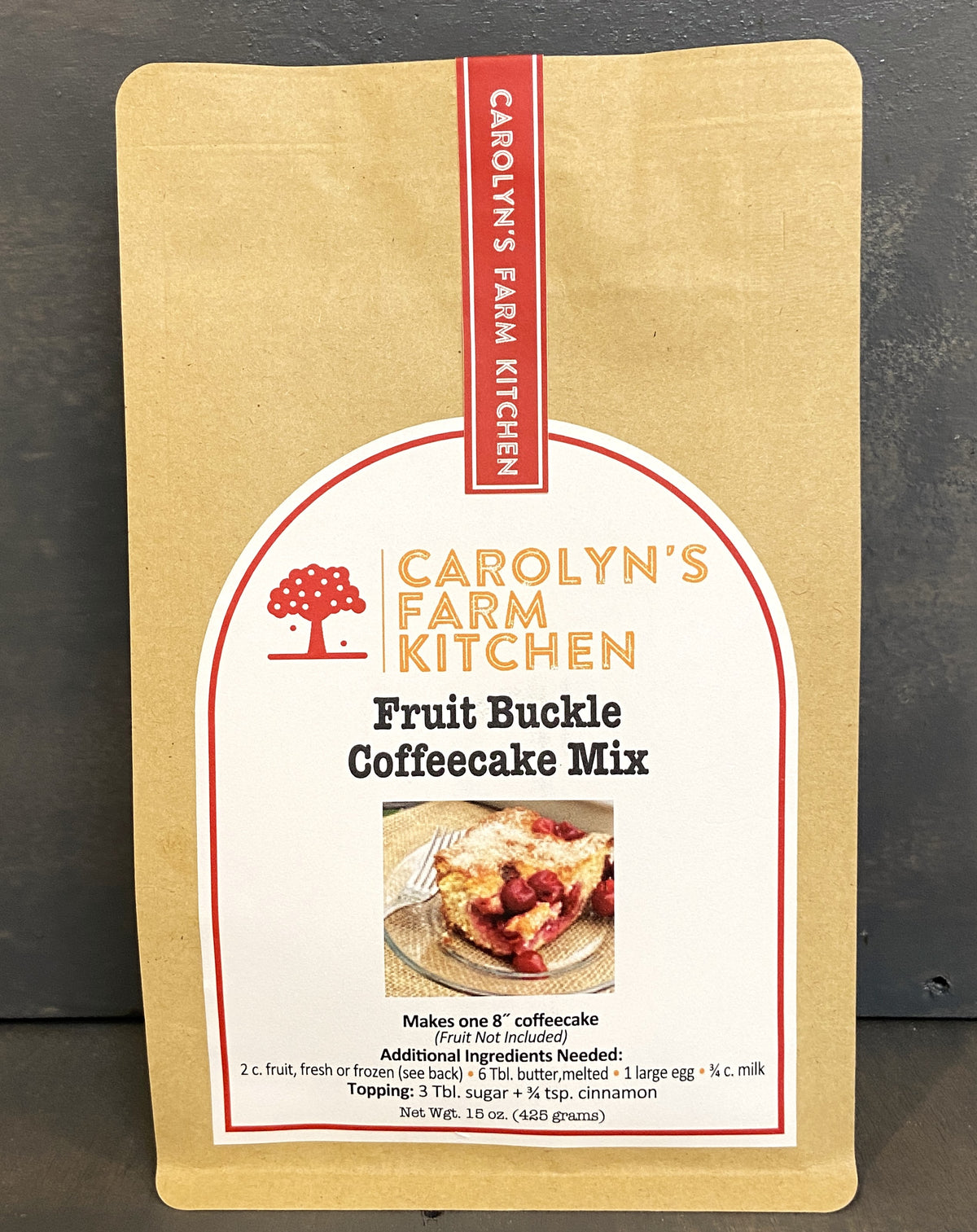 10/29 Cafe Bake - Apple Buckle Coffeecake