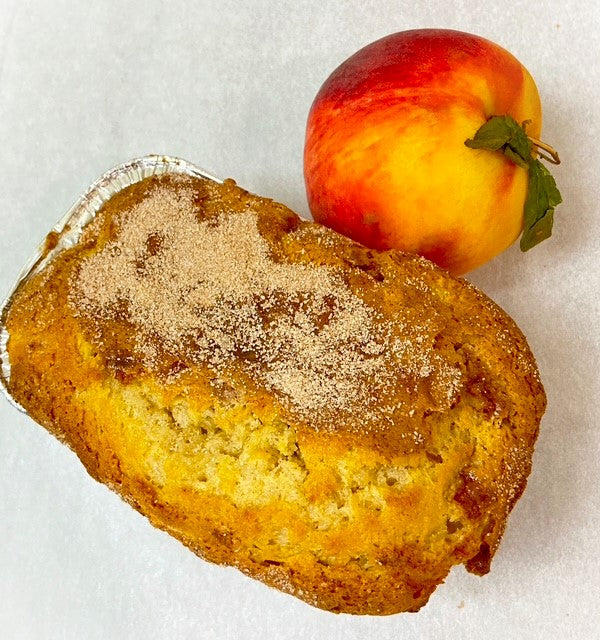 7/30 Cafe Bake - Fresh Peach Bread (mini loaf)
