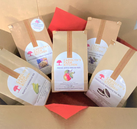 BAKER'S BOX - Purchase 5 Baking Mixes and save 10%!  Discount applied at checkout