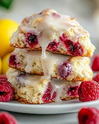6/11 Cafe Bake - Lemon-Raspberry Scones