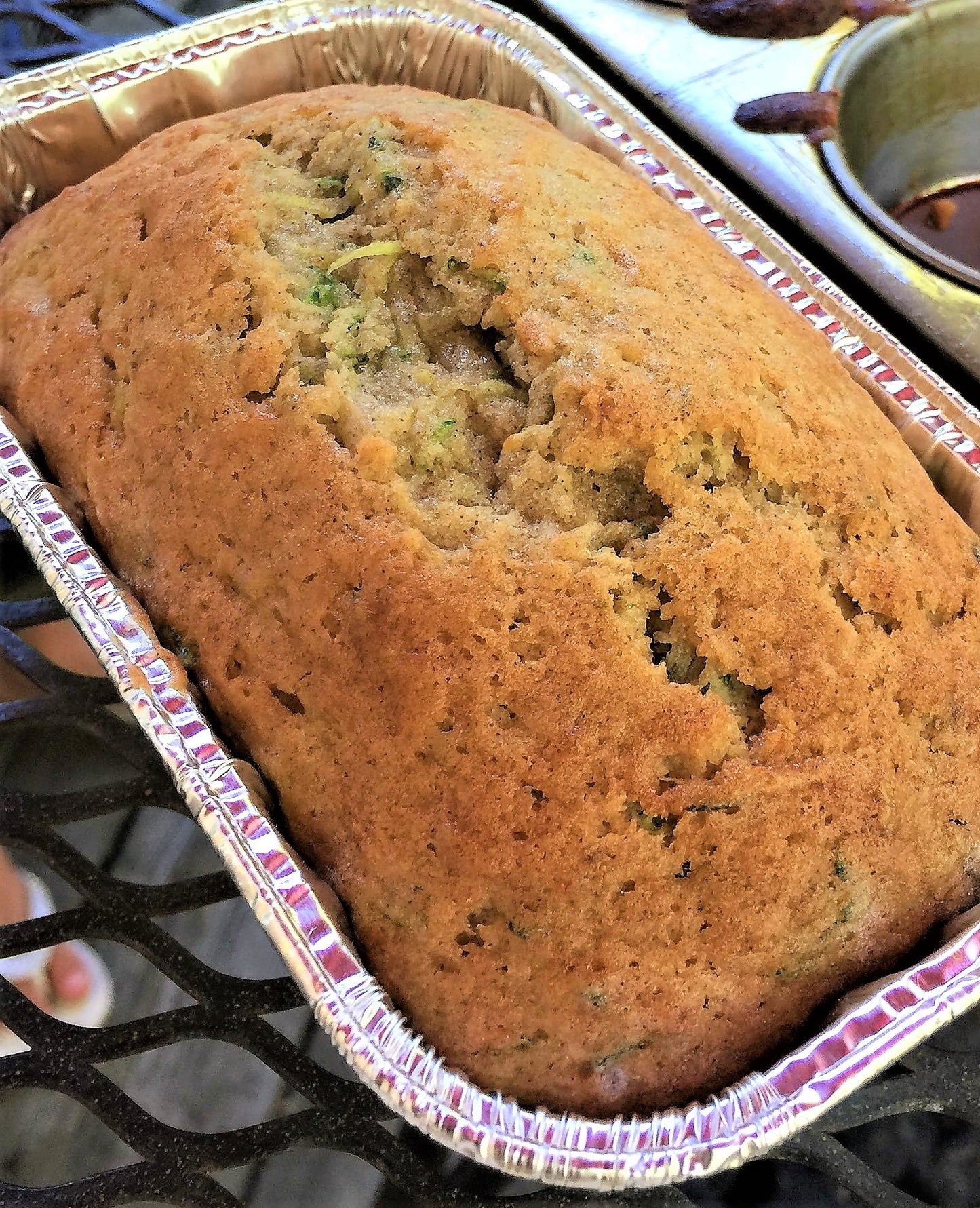 7/2 Cafe Bake - Zucchini Bread Mini Loaf (plain or chocolate chip)