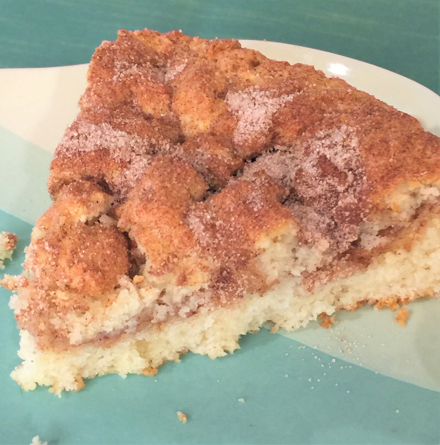 8/28 Cafe Bake - Cinnamon Buckle Coffeecake (7" round)