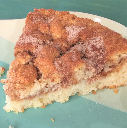8/28 Cafe Bake - Cinnamon Buckle Coffeecake (7" round)