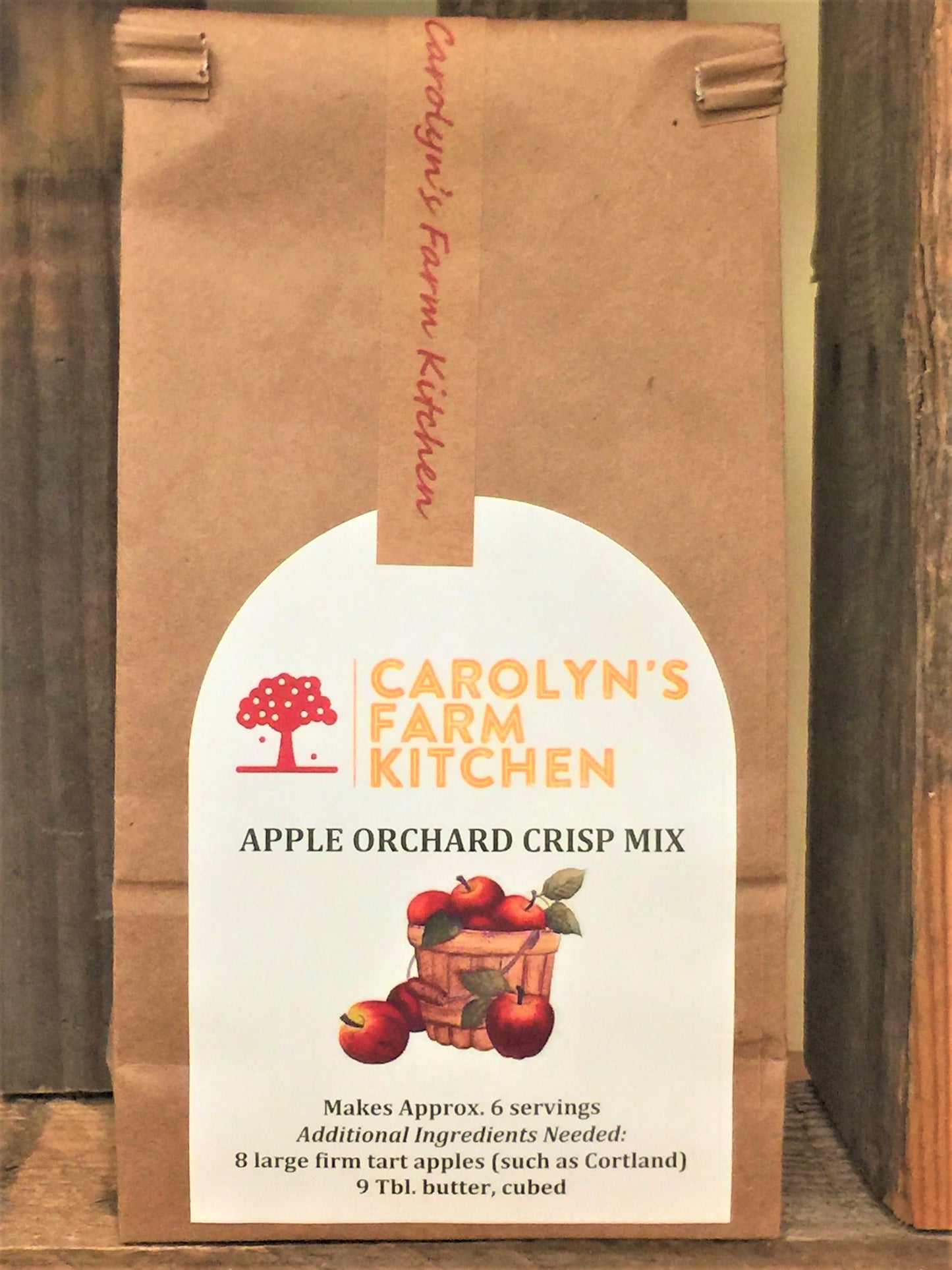 11/22 Thanksgiving Bake - Apple Crisp (Medium Size, 5 servings)