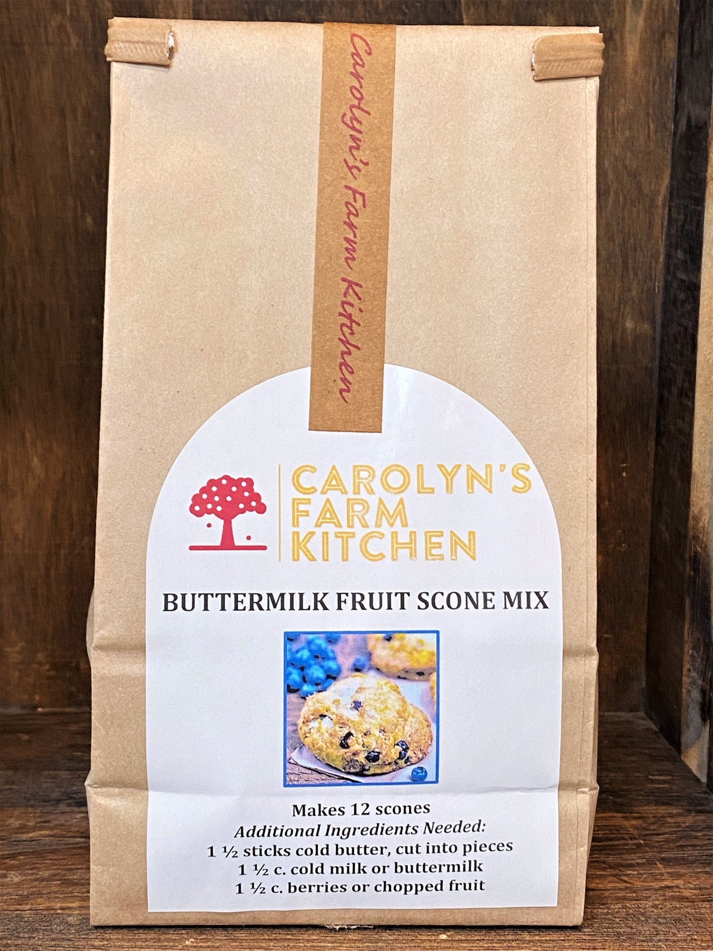 6/29 HFM Pick Up - Blueberry Scones
