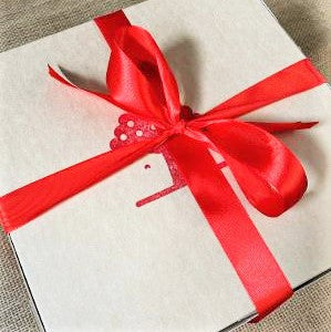 Mother's Day Scone Orders include FREE red-ribbon wrapping and handwritten notecard.  Click here to leave your gift message!