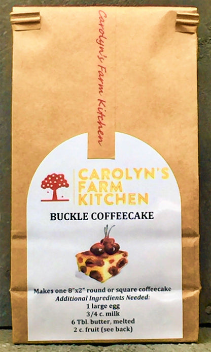 8/28 Cafe Bake - Cinnamon Buckle Coffeecake (7" round)