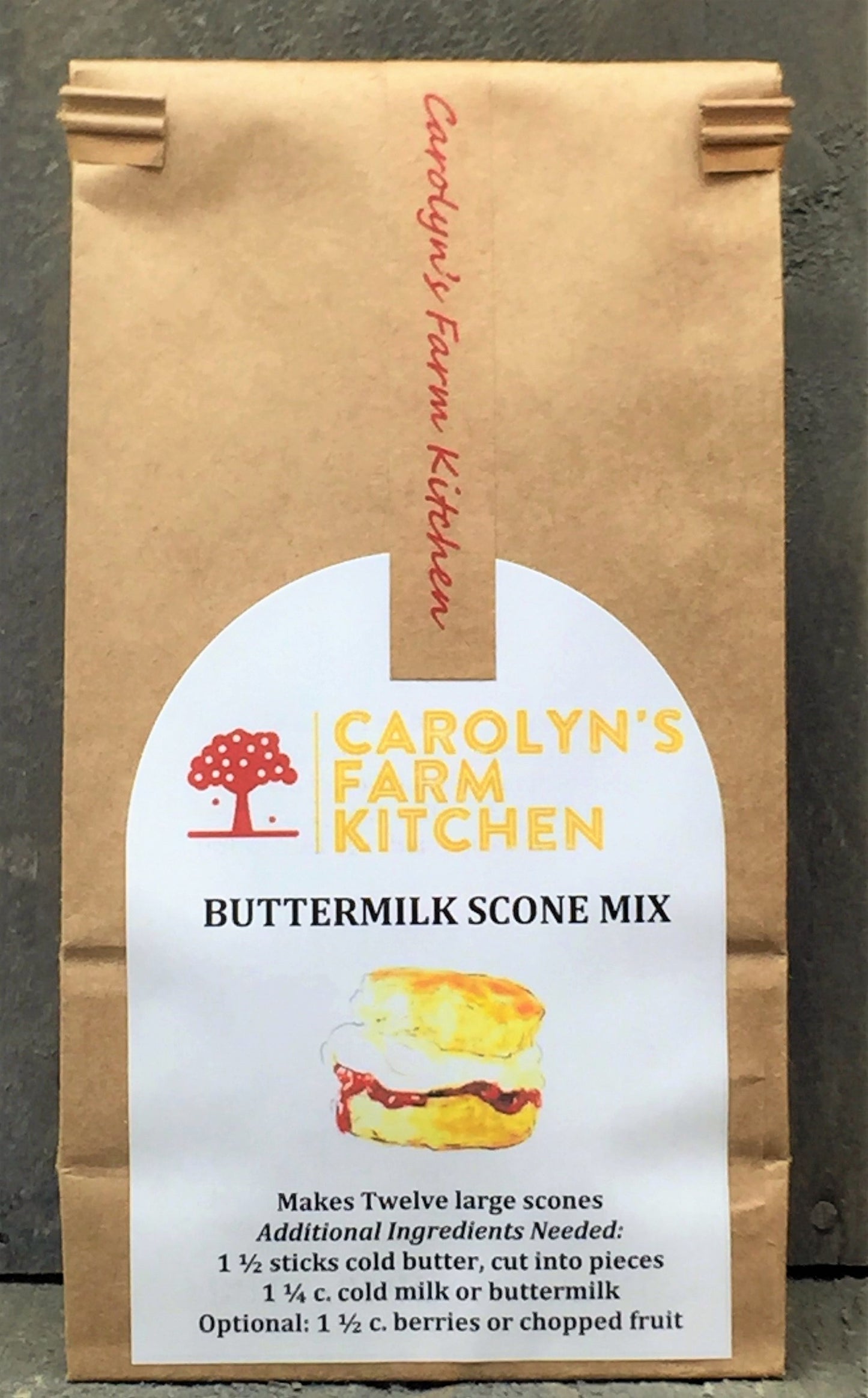 12/4 Cafe Bake - Lemon Poppy Scones