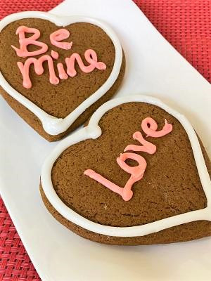 2/14 Valentine Bake - Gingerbread Hearts