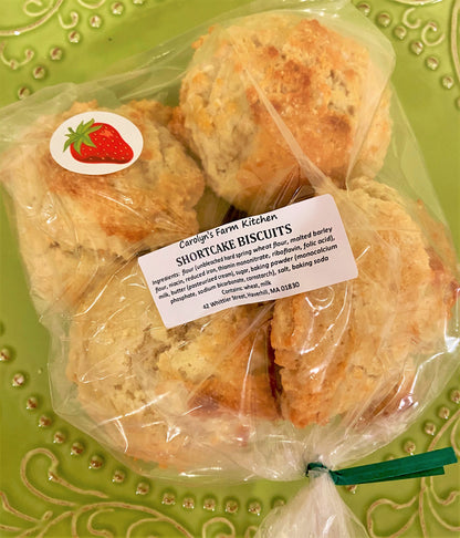 6/18 Cafe Bake - Shortcake Biscuits (4-pack)