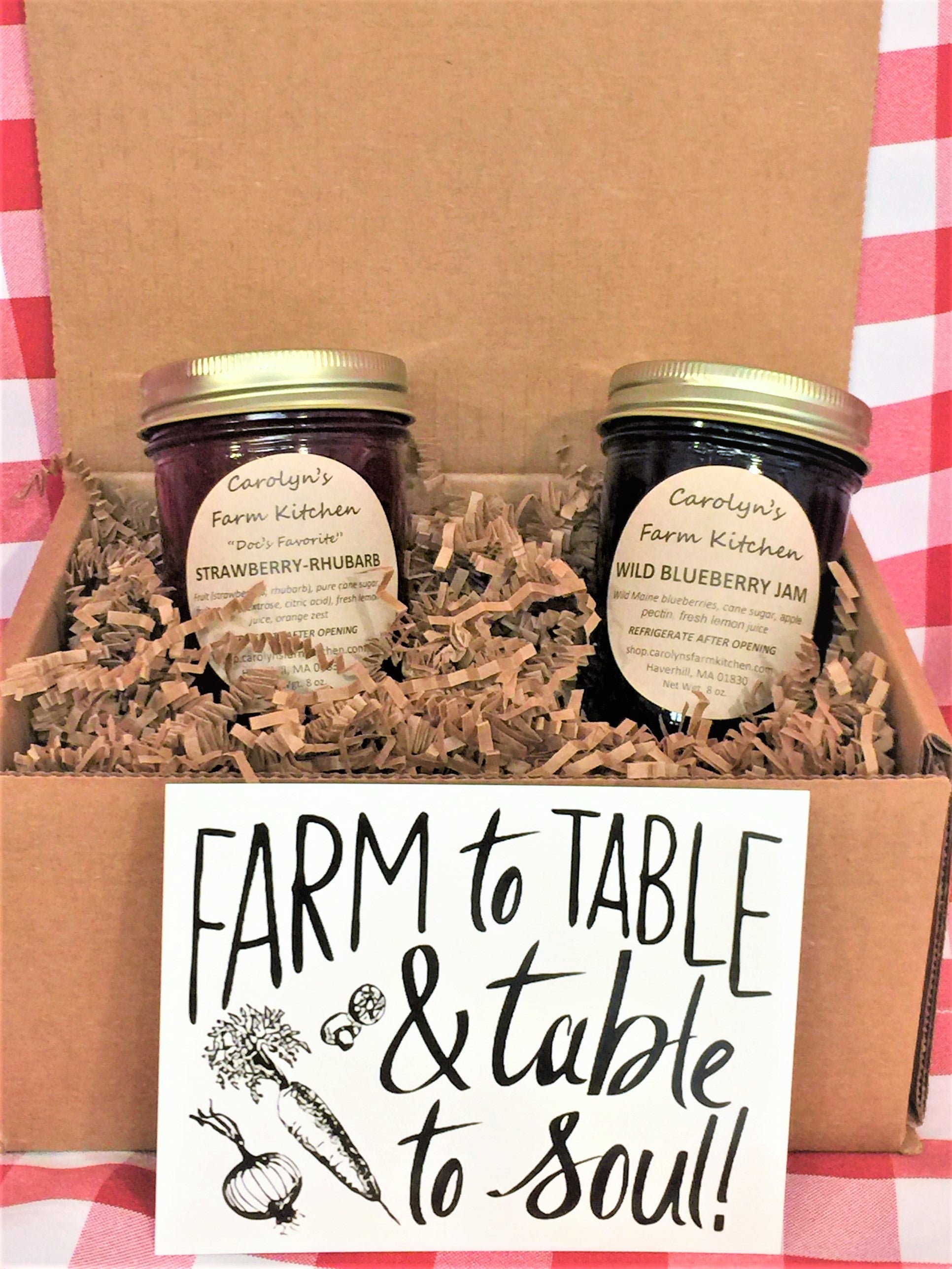 Create Your Own Homemade Jam, Jelly, Preserves Gift Box – Carolyn's ...
