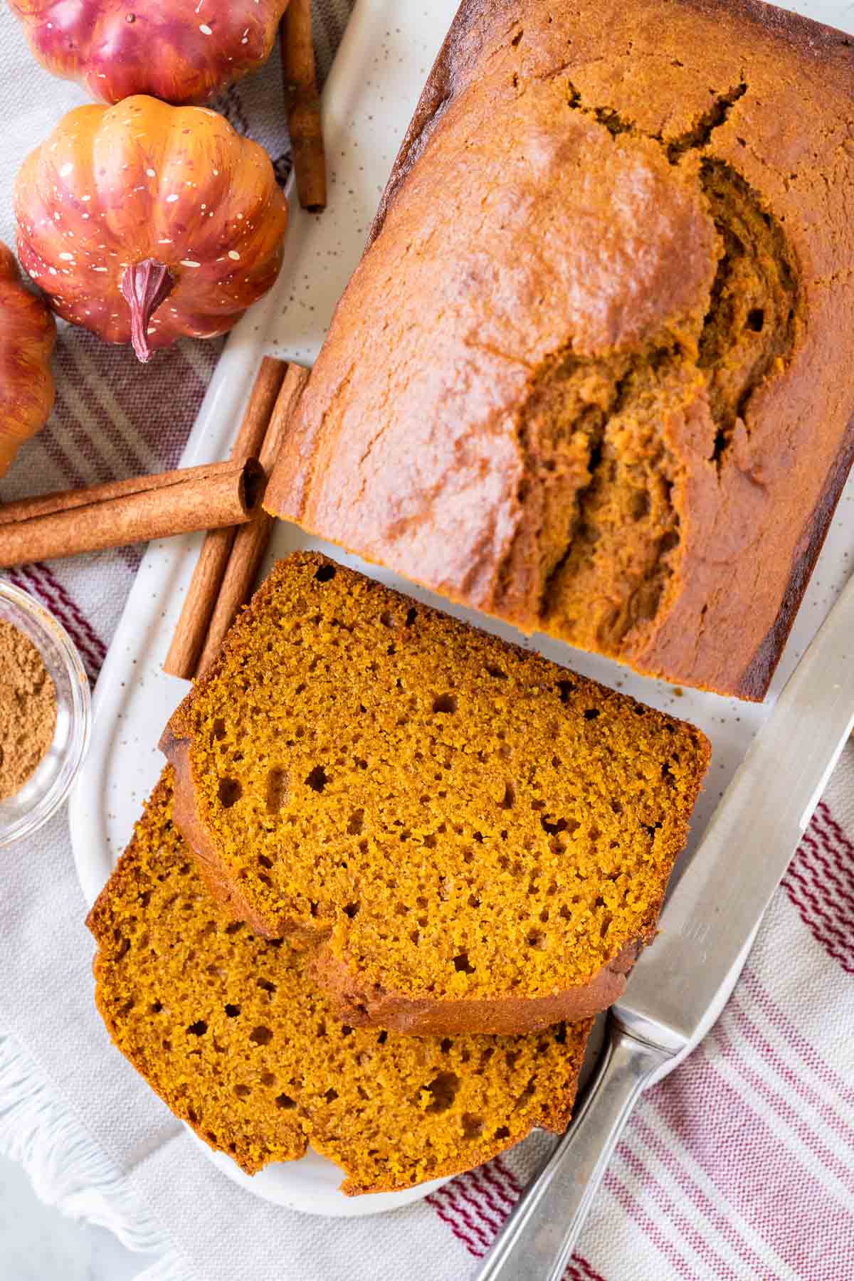 11/25 Thanksgiving Bake - Large Loaf Pumpkin Bread (Plain, Raisin, or Chocolate Chip)