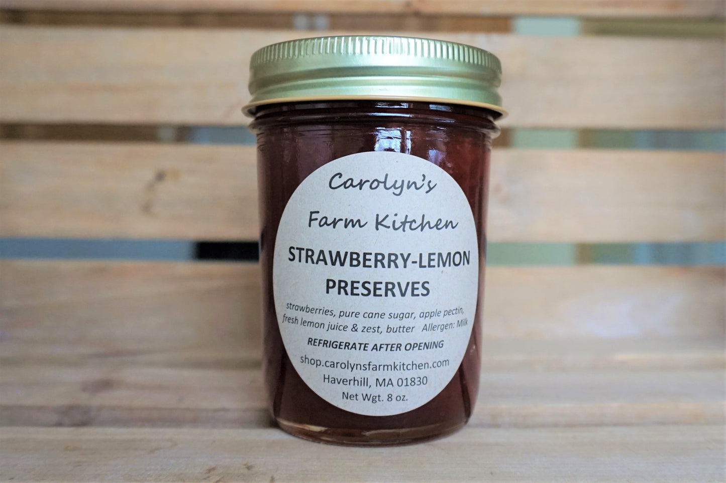 Strawberry-Lemon Preserves