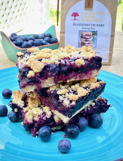 7/2 Cafe Bake - Blueberry Pie Bars