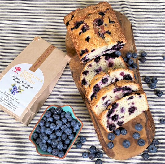 Blueberry Sour Cream Pound Cake Mix