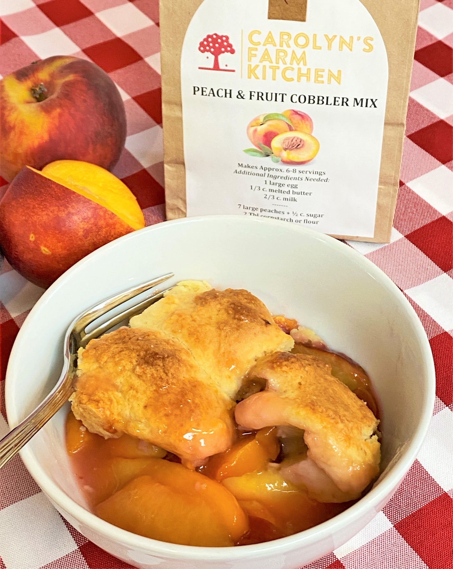 Peach & Fruit Cobbler Mix