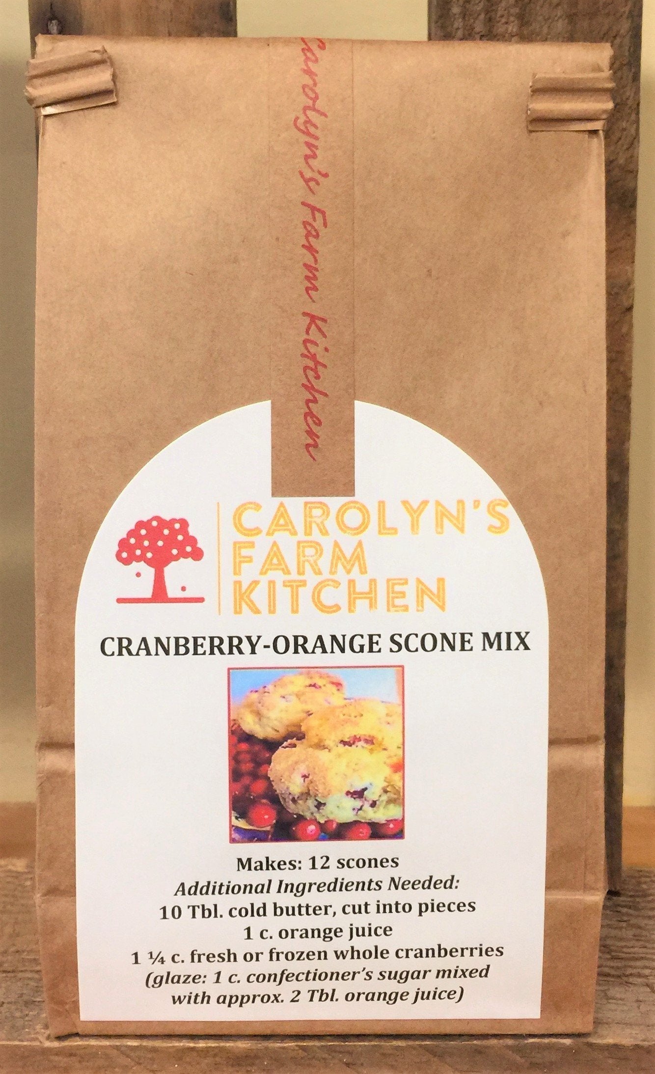11/22 Thanksgiving Bake - Cranberry-Orange Scones