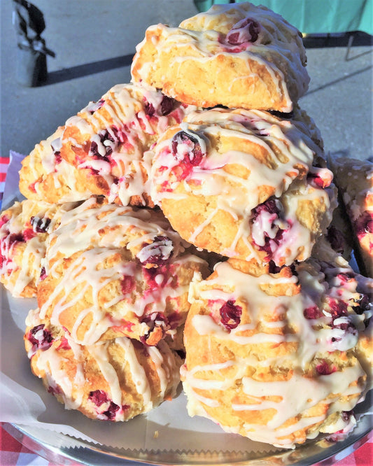11/22 Thanksgiving Bake - Cranberry-Orange Scones