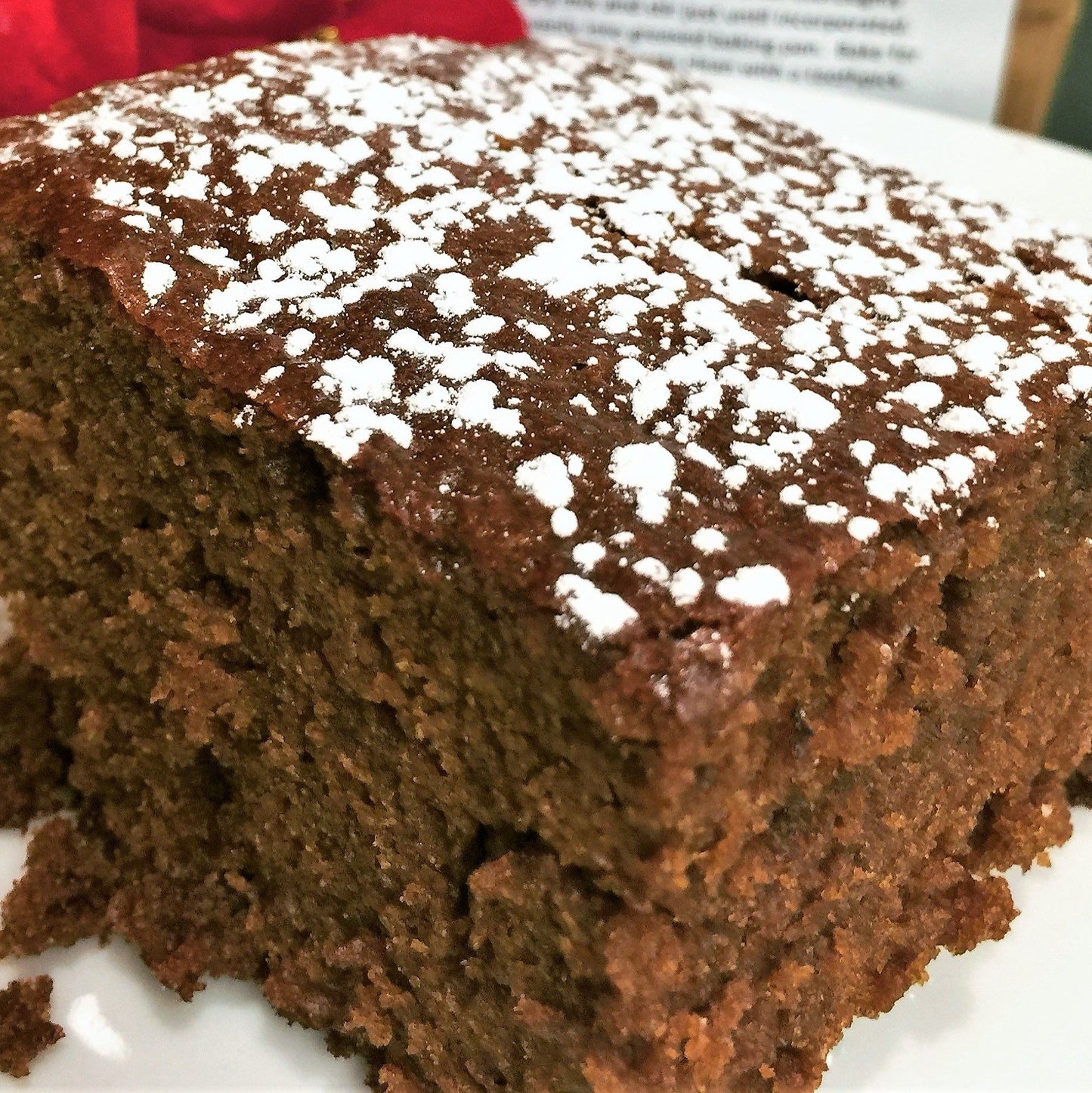 Wednesday, 12/24 Holiday Bake - Old-Fashioned Gingerbread (large loaf)