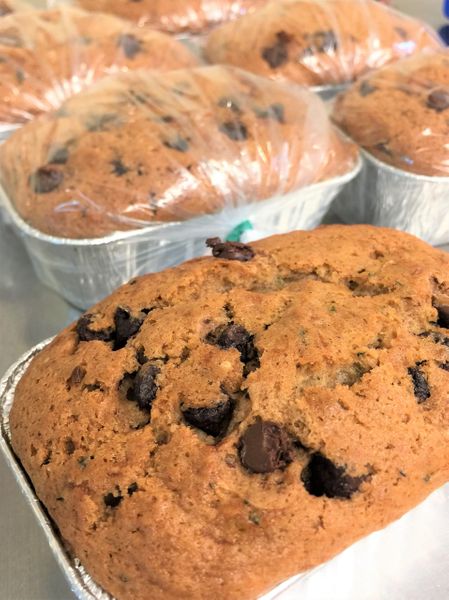 7/2 Cafe Bake - Zucchini Bread Mini Loaf (plain or chocolate chip)