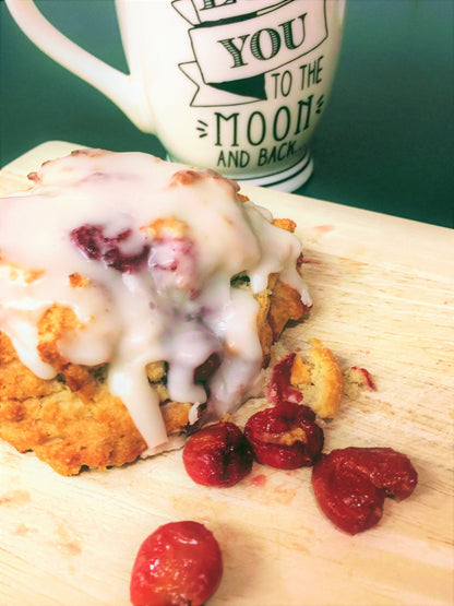 7/2 Cafe Bake - Cherry Vanilla Scones