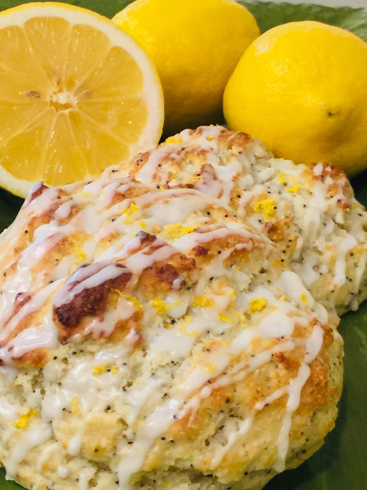 12/4 Cafe Bake - Lemon Poppy Scones